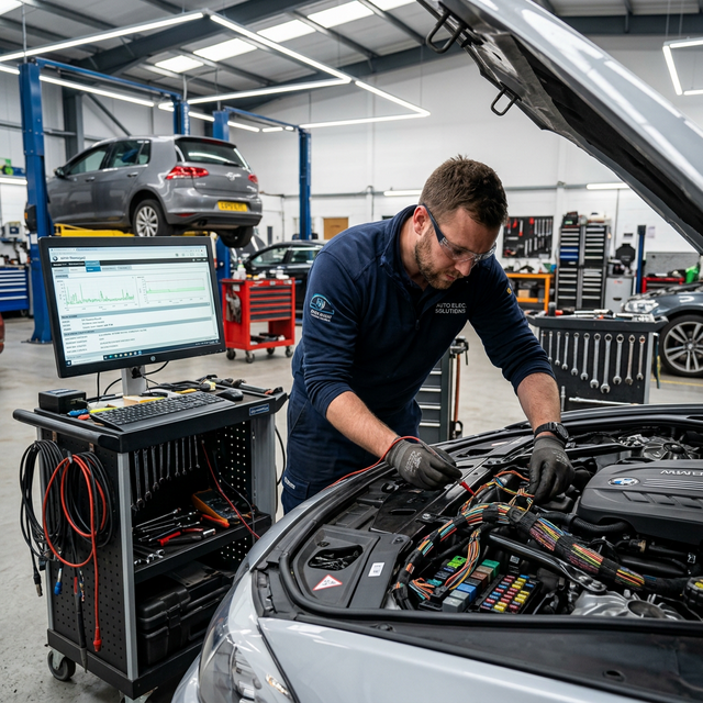 كهربائي سيارات مرسيدس بي ام دبليو