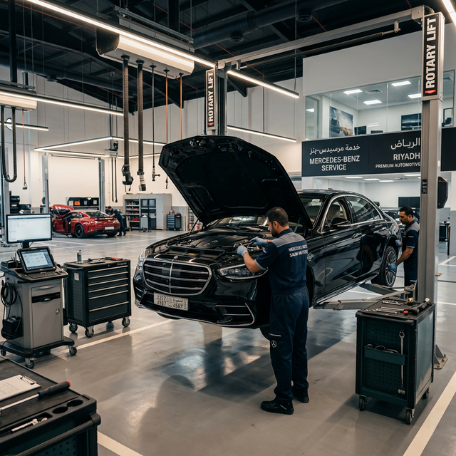 ميزان عجلات وصيانة سيارات